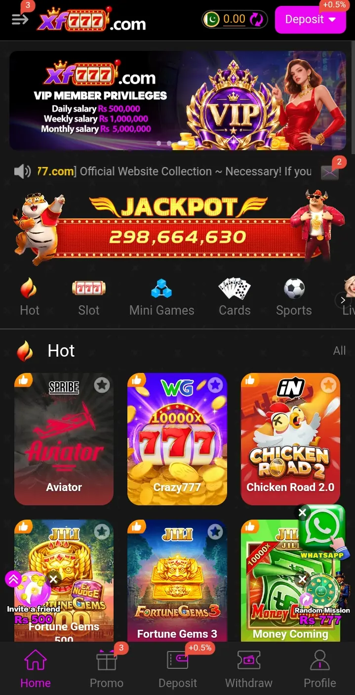 777xf game